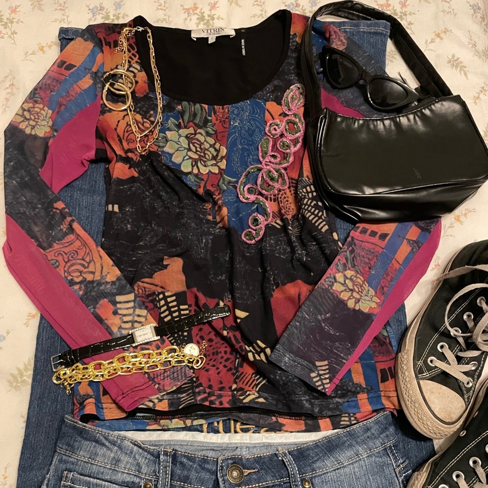 Y2K Vintage Graphic Top